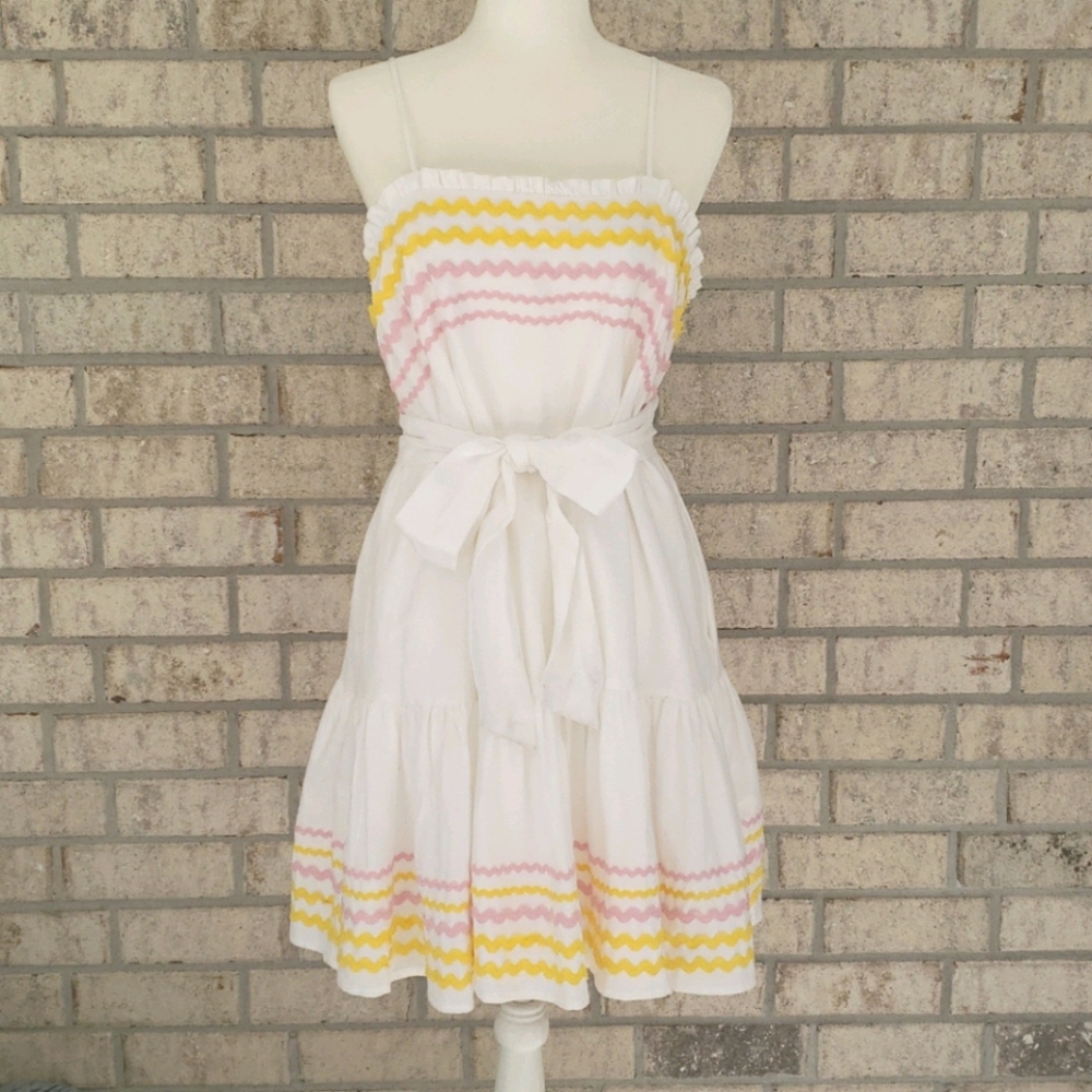Lisa Marie Fernandez X Target Ric Rac Mini Dress - Picture 2 of 8